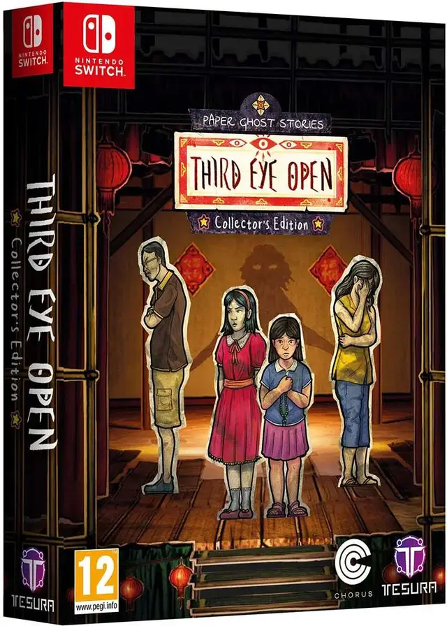 Paper Ghost Stories Third Eye Open Collector's Edition Nintendo Switch okładka gry
