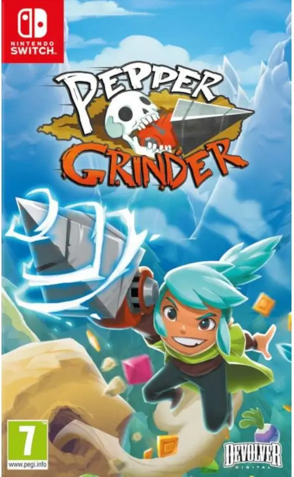 Pepper Grinder Nintendo Switch okładka gry