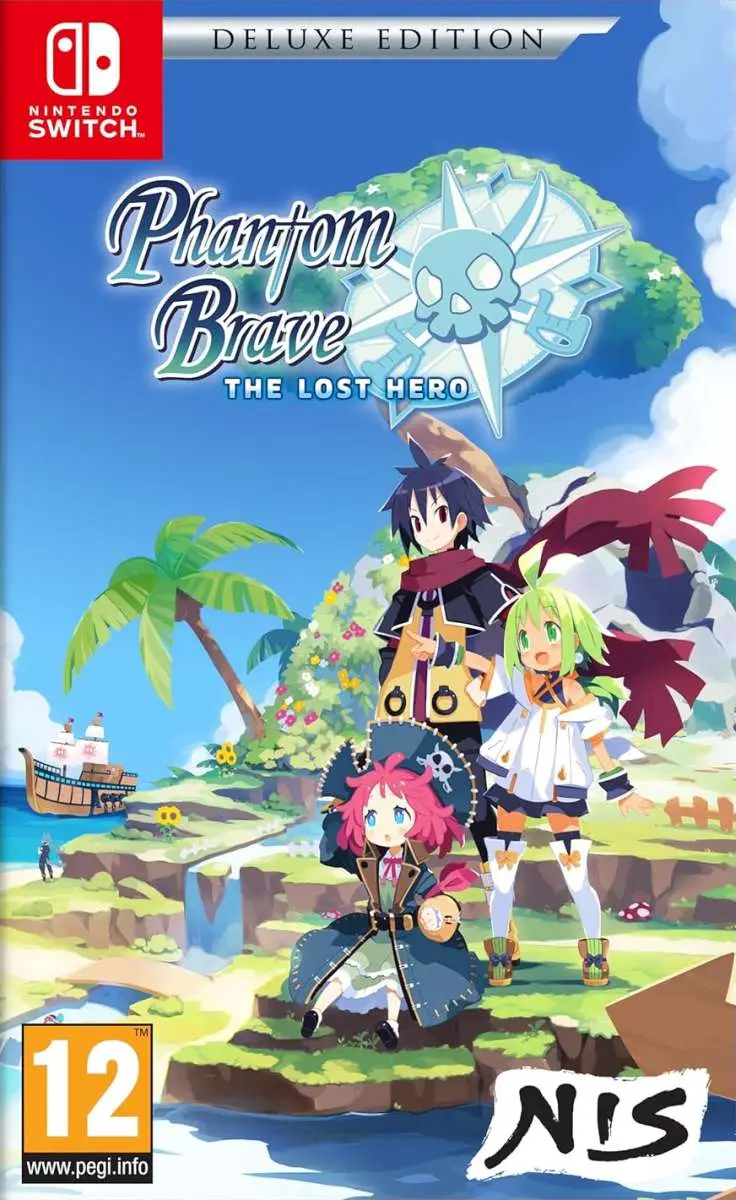 Phantom Brave The Lost Hero Deluxe Edition Nintendo Switch okładka gry