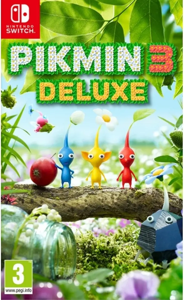 Okładka gry Pikmin 3 Deluxe