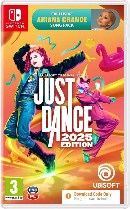 Just Dance 2025 Edition Nintendo Switch okładka gry