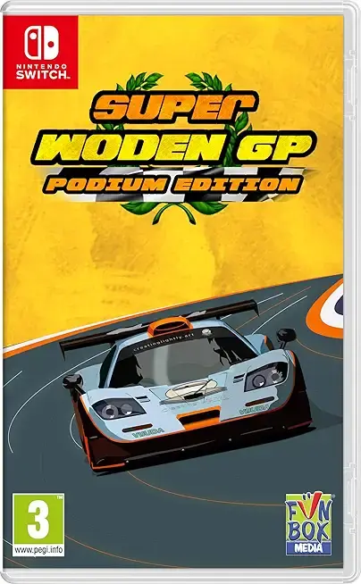 Super Woden GP Nintendo Switch okładka gry