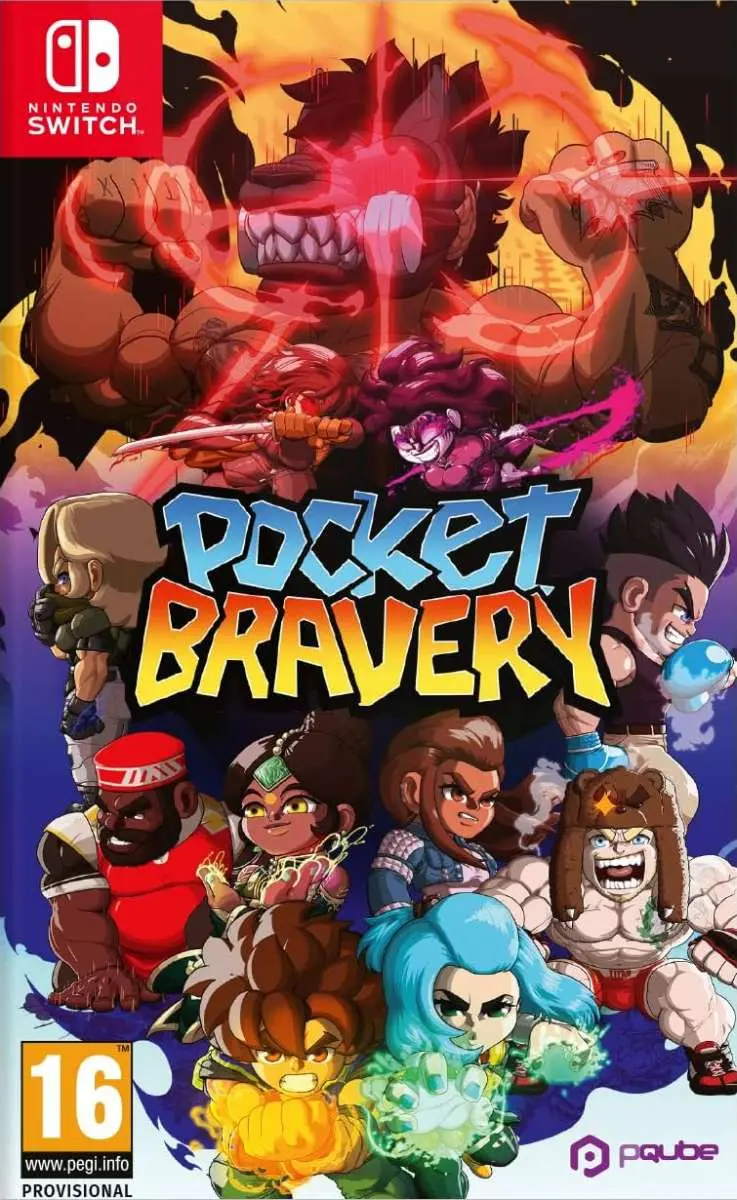 Okładka gry Pocket Bravery na Nintendo Switch Okładka gry Pocket Bravery na Nintendo Switch