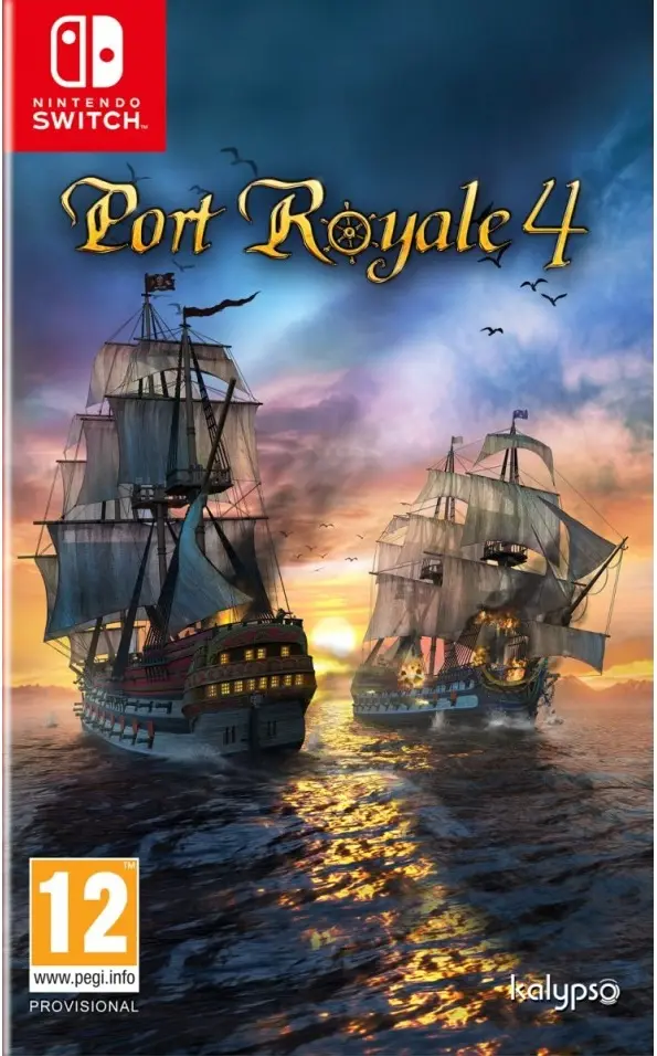 Port Royale 4 Nintendo Switch okładka gry
