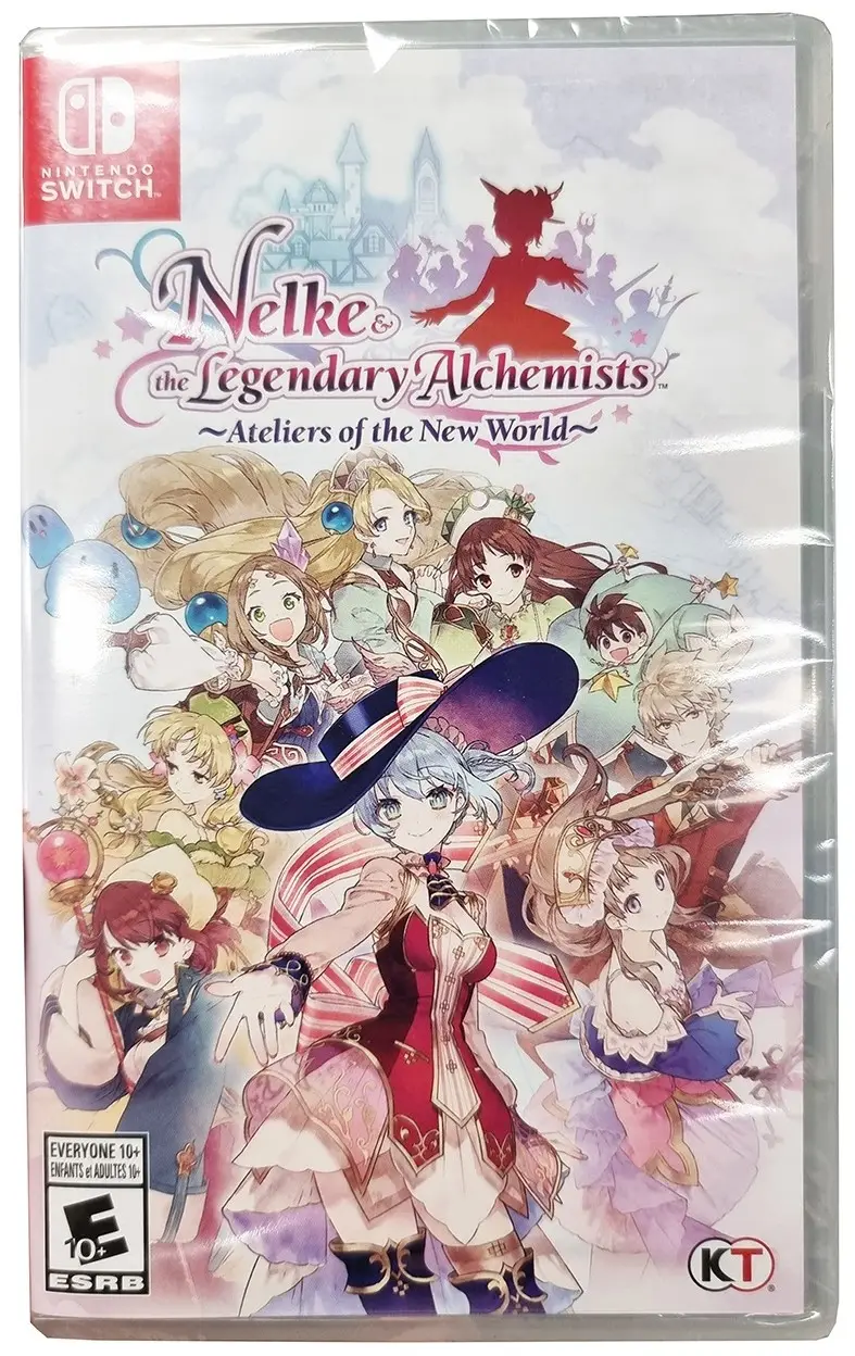 Nelke & the Legendary Alchemists ~Ateliers of the New World~ Nintendo Switch okładka gry