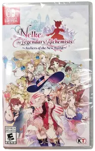 Nelke & the Legendary Alchemists ~Ateliers of the New World~ Nintendo Switch okładka gry