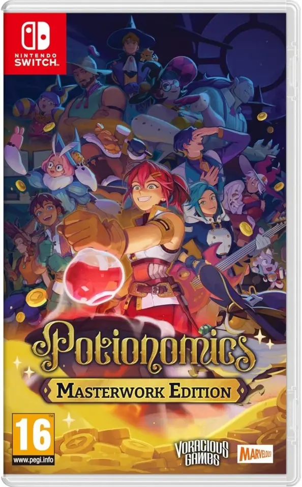 Potionomics Masterwork Edition Nintendo Switch okładka gry