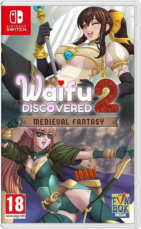 Waifu Discovered 2: Medieval Fantasy Nintendo Switch okładka gry