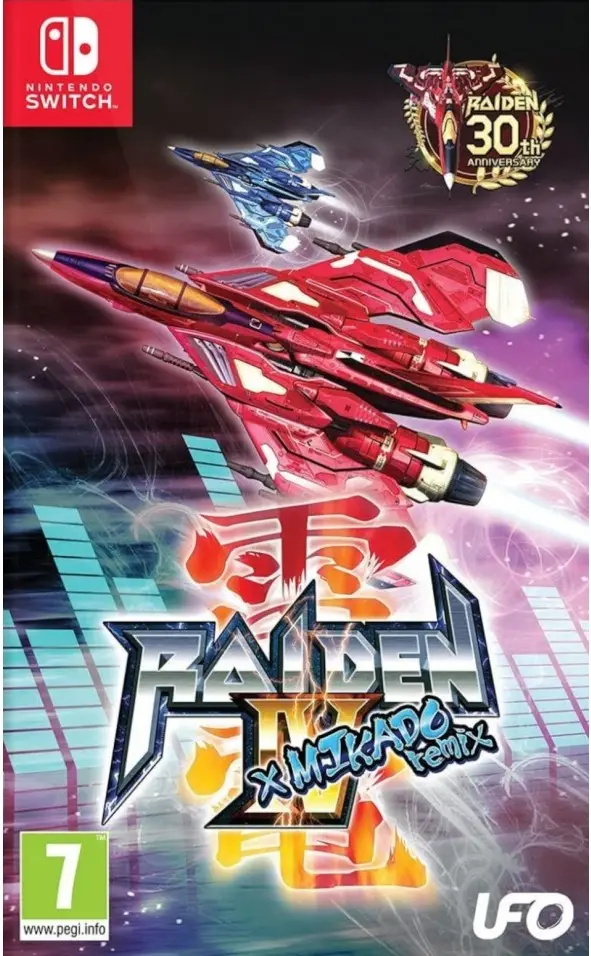 Raiden IV x Mikado Remix Nintendo Switch okładka gry