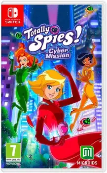 Odlotowe agentki Totally Spies - Cybermisja Nintendo Switch okładka gry