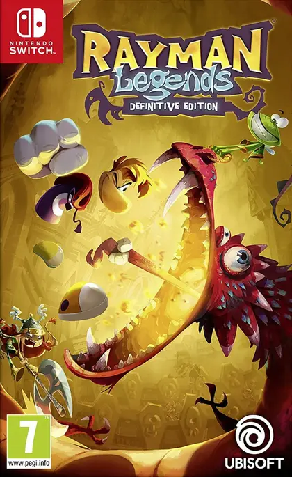 Rayman Legends Definitive Edition Nintendo Switch okładka gry