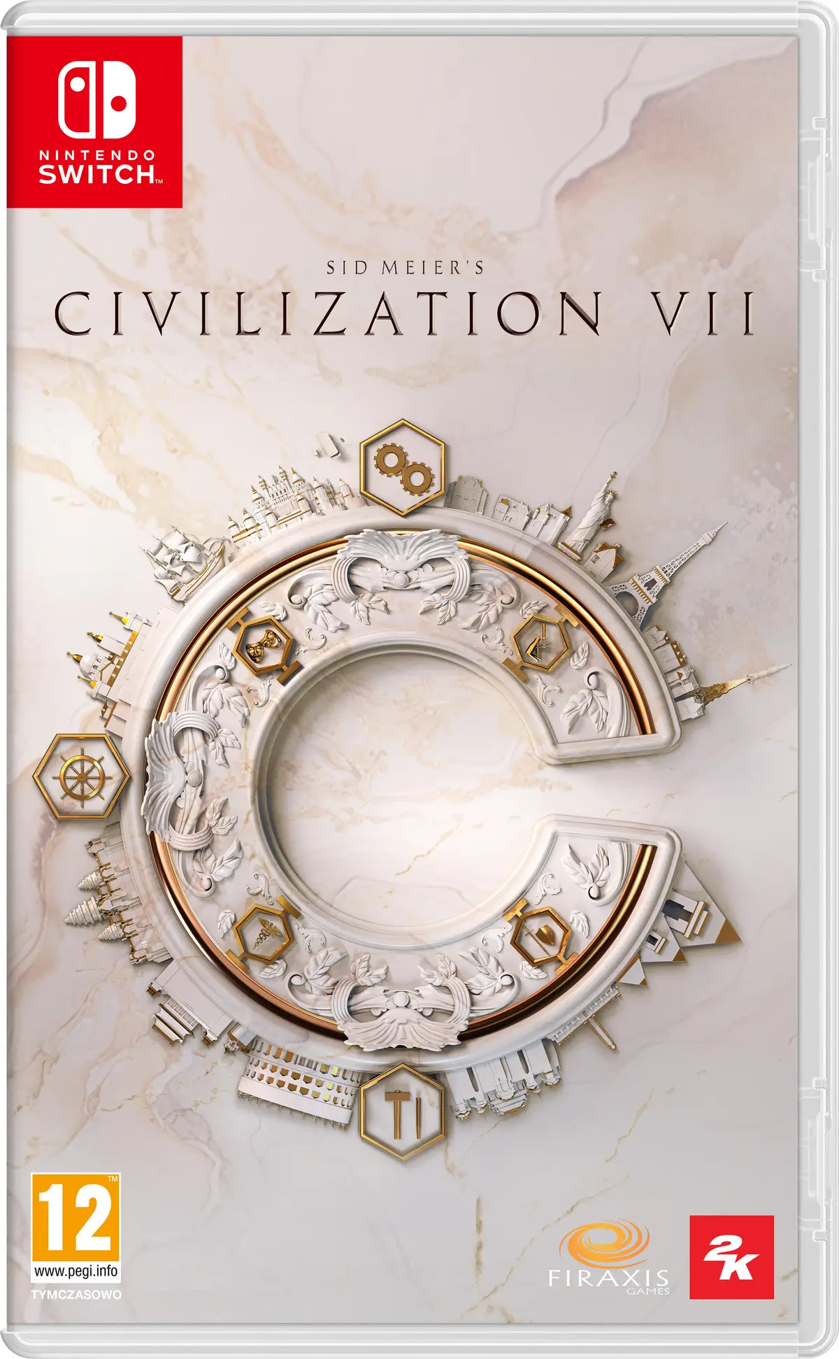 Sid Meier's Civilization VII Nintendo Switch okładka gry