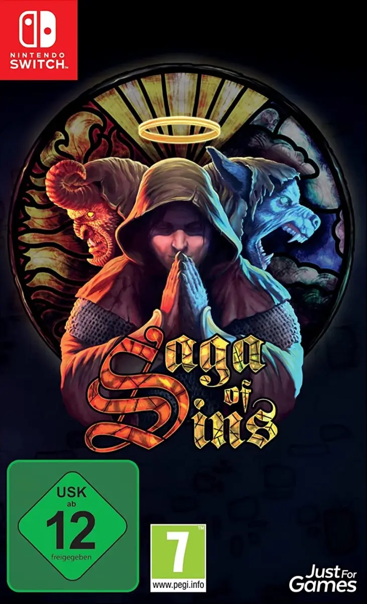 Okładka gry Saga of Sins na Nintendo Switch Okładka gry Saga of Sins na Nintendo Switch