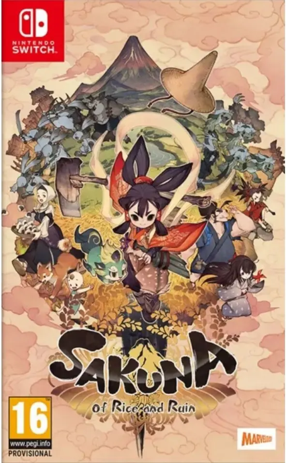 Sakuna Of Rice and Ruin Nintendo Switch okładka gry