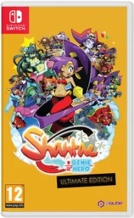 Shantae 1/2 Genie Hero Ultimate Edition Nintendo Switch okładka gry