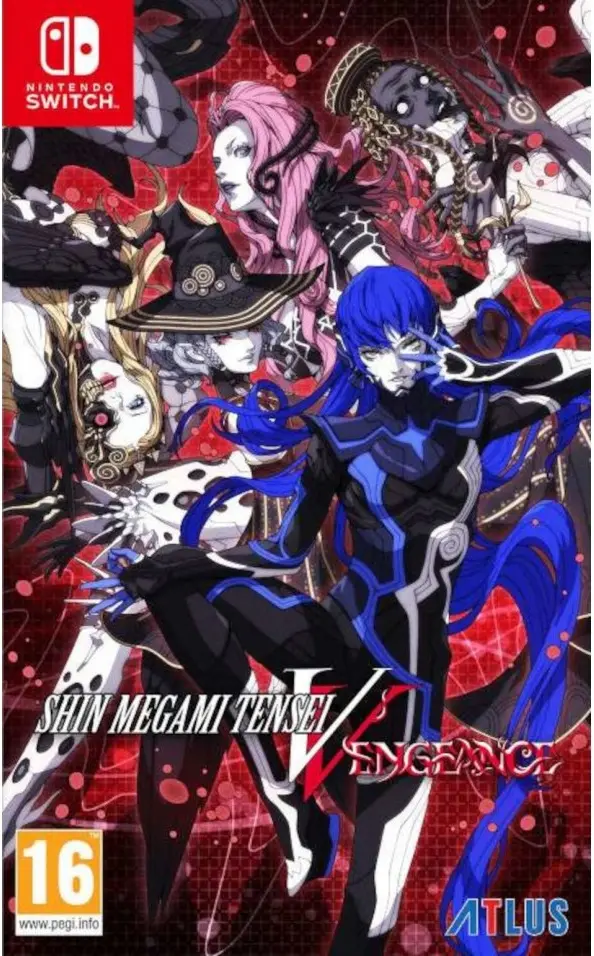Shin Megami Tensei V Vengeance Nintendo Switch okładka gry