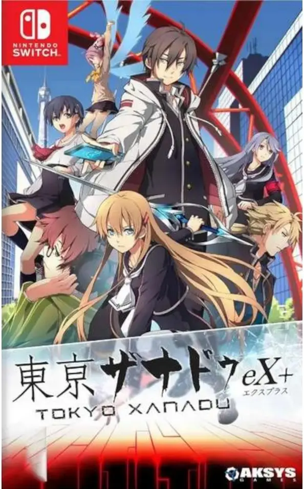 Tokyo Xanadu eX+ Nintendo Switch okładka gry