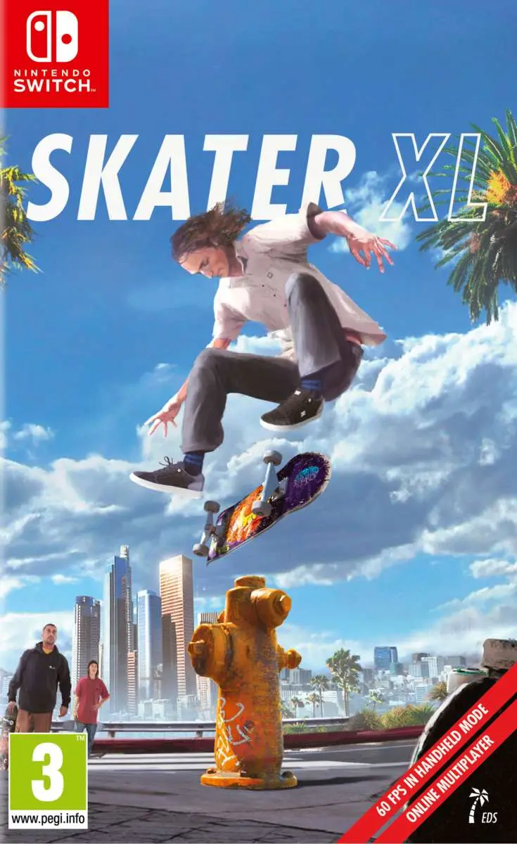 Skater XL Nintendo Switch okładka gry