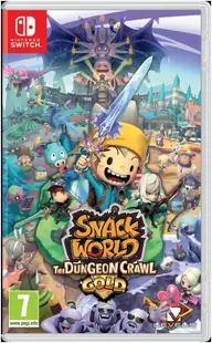 Snack World The Dungeon Crawl Gold Nintendo Switch okładka gry