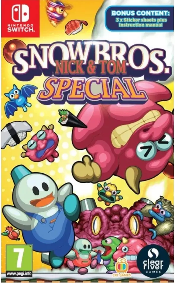 Snow Bros. Nick & Tom Special Nintendo Switch okładka gry