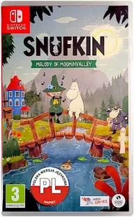 Snufkin Melody of Moominvalley Nintendo Switch okładka gry