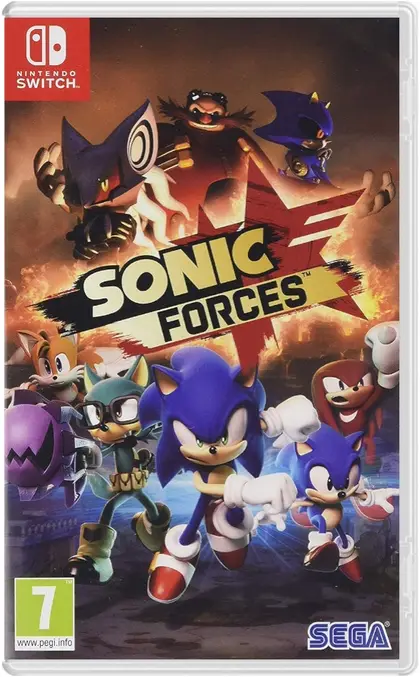 Sonic Forces Nintendo Switch okładka gry