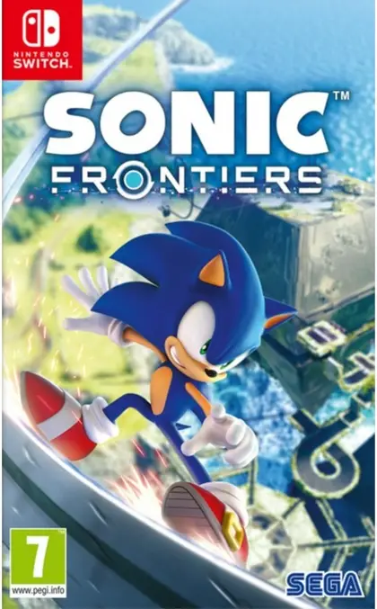 Sonic Frontiers Nintendo Switch okładka gry