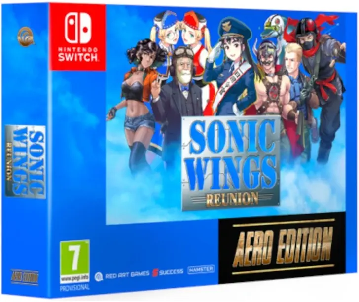 Sonic Wings Reunion Collector's Edition Nintendo Switch okładka gry