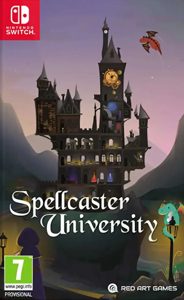 Spellcaster University Nintendo Switch okładka gry
