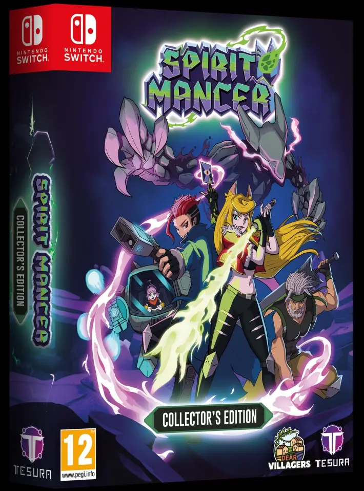 Spirit Mancer Collector's Edition Nintendo Switch okładka gry