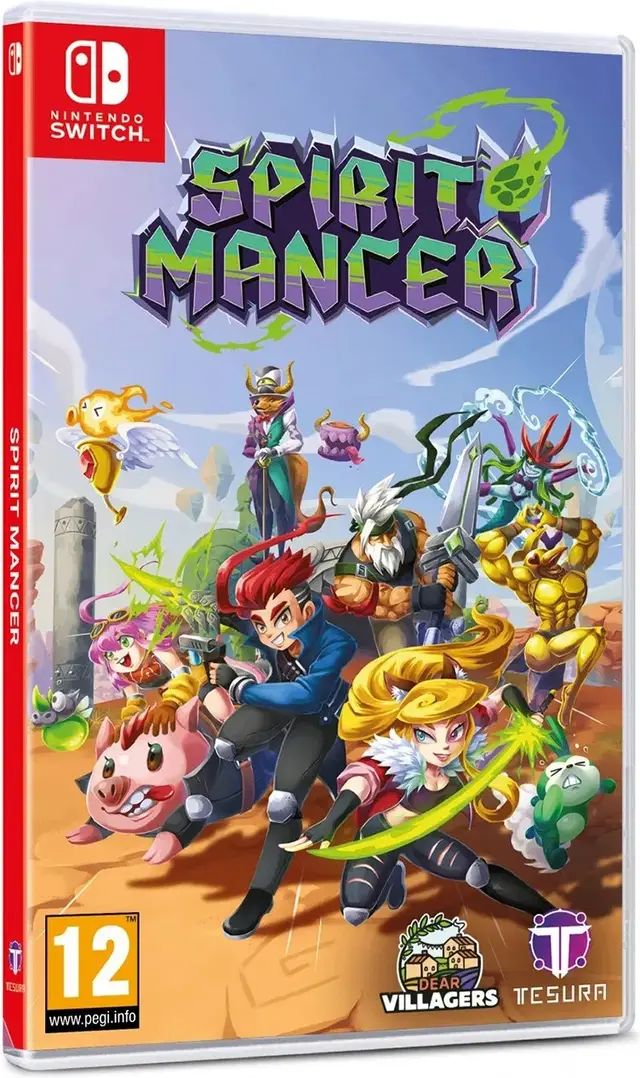 Spirit Mancer Nintendo Switch okładka gry
