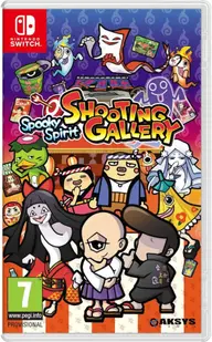 Spooky Spirit Shooting Gallery Nintendo Switch okładka gry