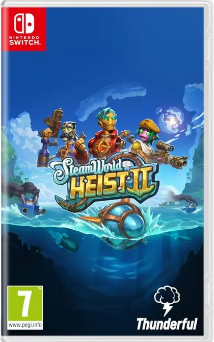 Steamworld Heist II Nintendo Switch okładka gry