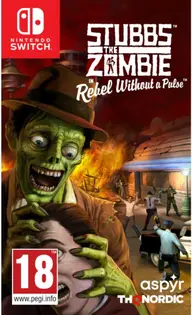 Stubbs the Zombie in Rebel Without a Pulse Nintendo Switch okładka gry