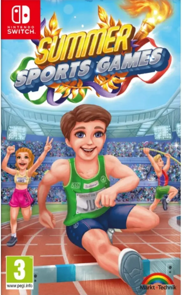 Summer Sports Games Nintendo Switch okładka gry
