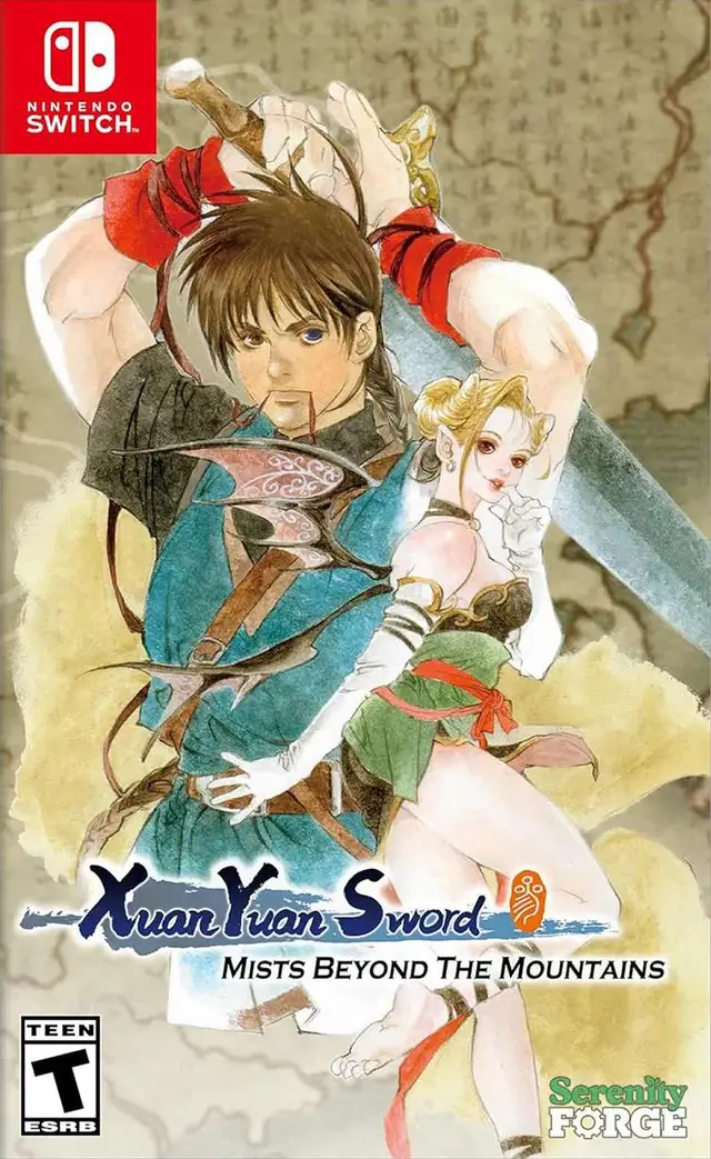 Xuan Yuan Sword: Mists Beyond the Mountains Nintendo Switch okładka gry