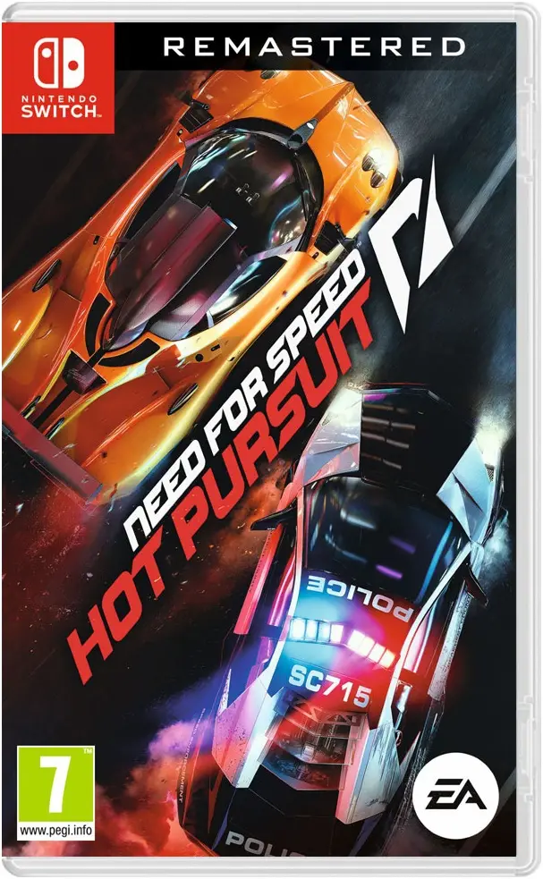 Need for Speed: Hot Pursuit Remastered Nintendo Switch okładka gry