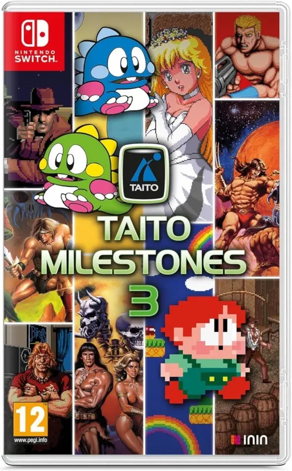 Taito Milestones 3 Nintendo Switch okładka gry