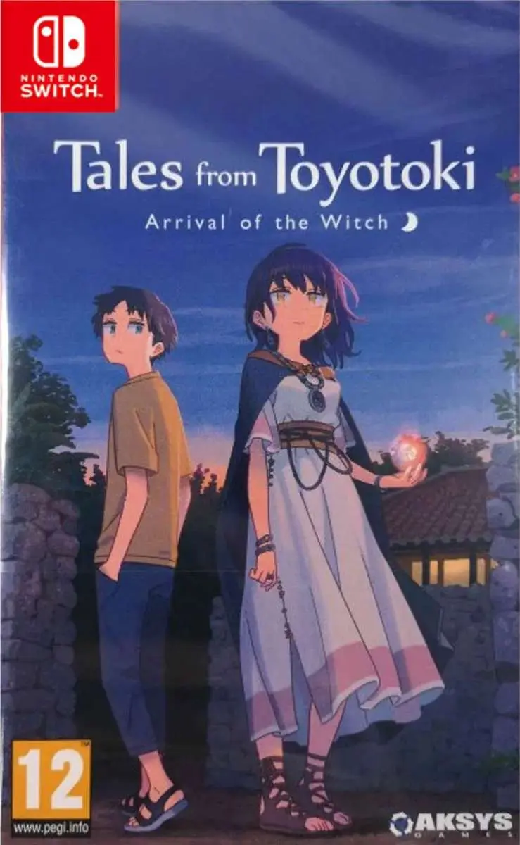 Tales from Toyotoki Arrival of the Witch Nintendo Switch okładka gry