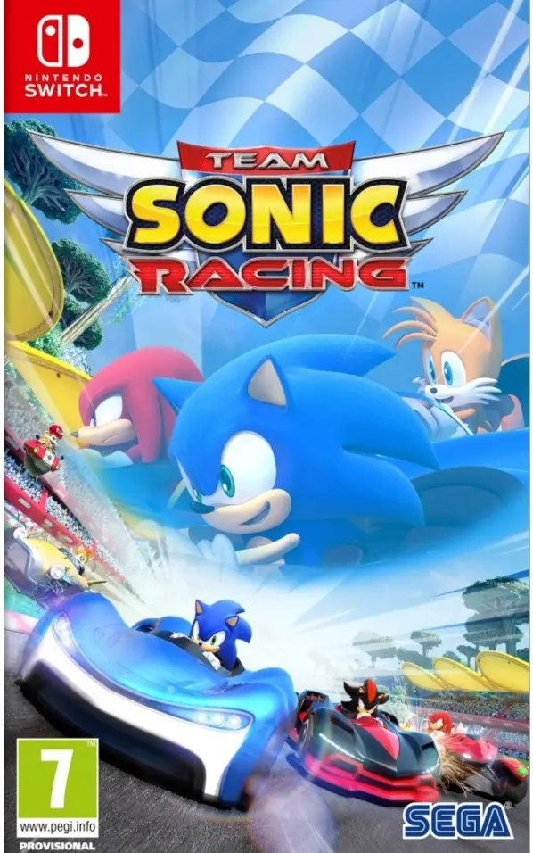 Team Sonic Racing Nintendo Switch okładka gry