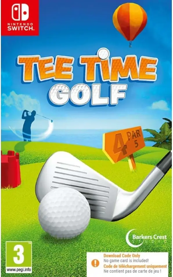 Tee Time Golf Nintendo Switch okładka gry