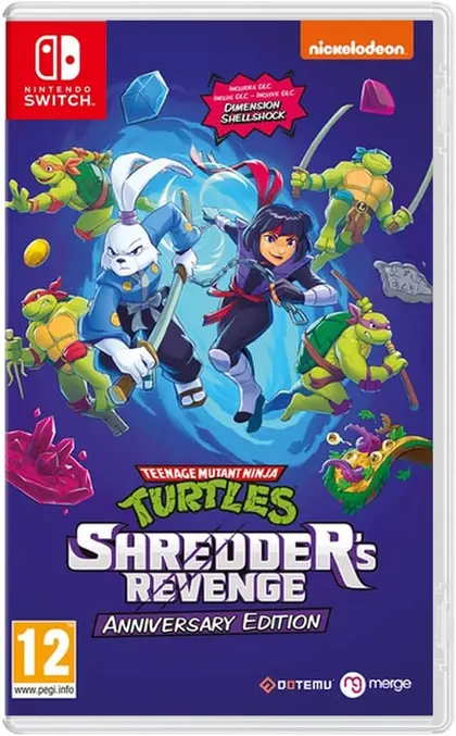 Teenage Mutant Ninja Turtles Shredder's Revenge Anniversary Edition Nintendo Switch okładka gry