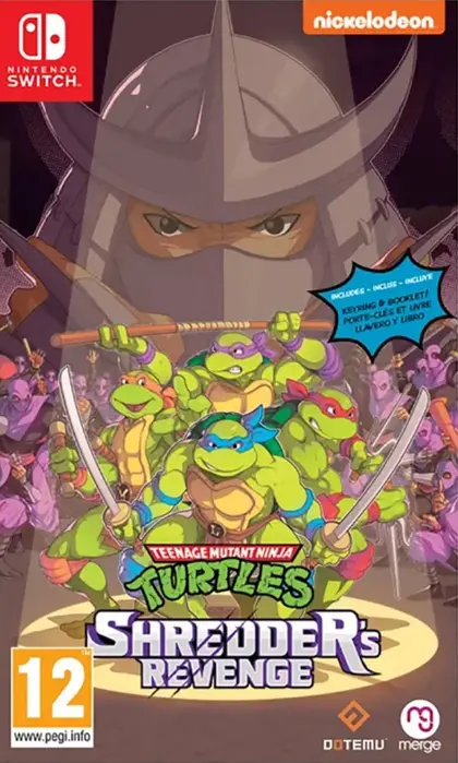 Teenage Mutant Ninja Turtles Shredder's Revenge Nintendo Switch okładka gry