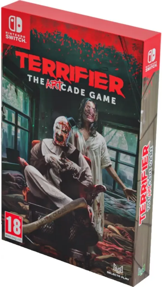 Terrifier The Videogame Collector Edition Nintendo Switch okładka gry
