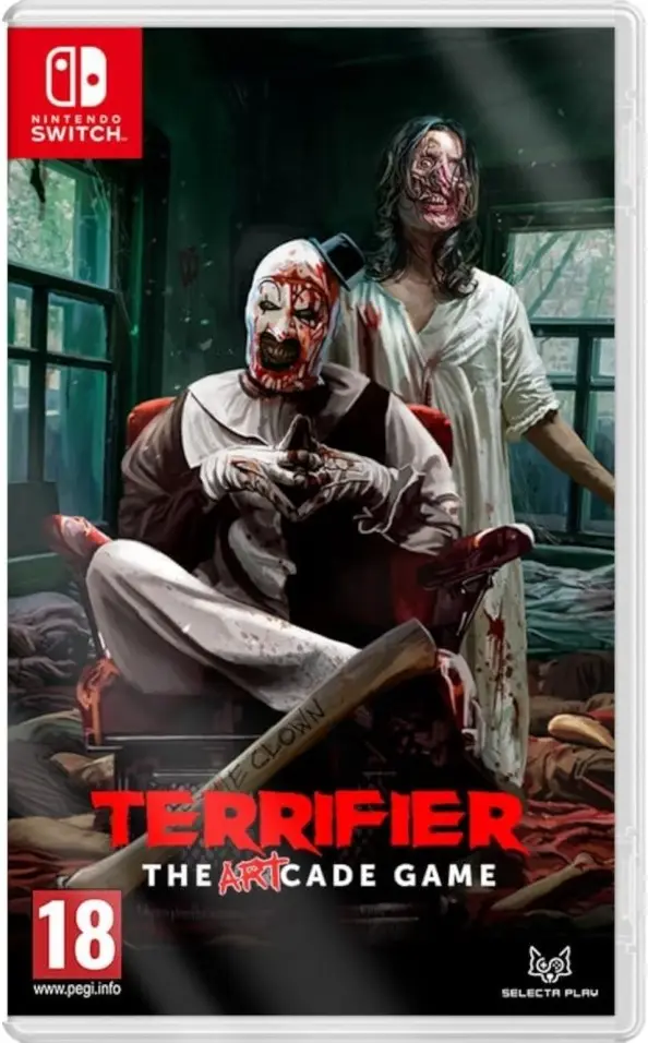 Terrifier The Videogame Nintendo Switch okładka gry