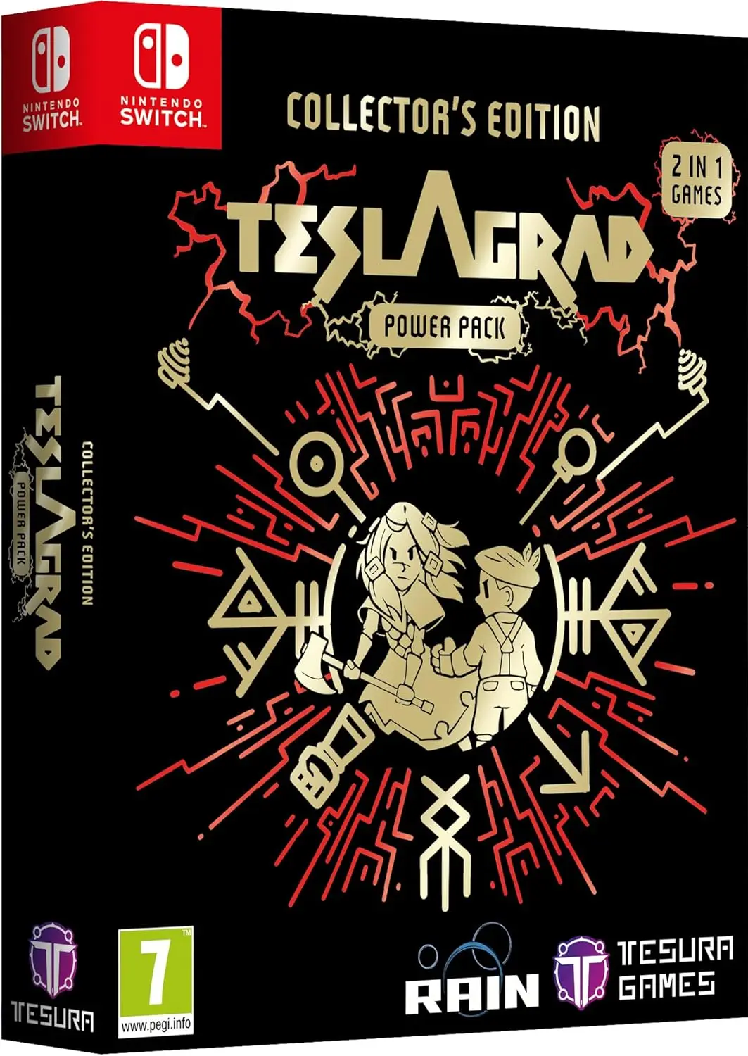 Teslagrad Power Pack Collector's Edition Nintendo Switch okładka gry