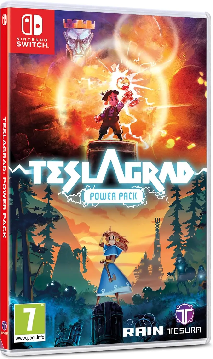 Okładka gry Teslagrad Power Pack na Nintendo Switch Okładka gry Teslagrad Power Pack na Nintendo Switch