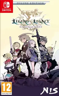 The Legend of Legacy HD Remastered Deluxe Edition Nintendo Switch okładka gry