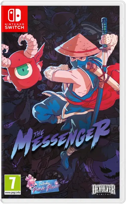 The Messenger Nintendo Switch okładka gry