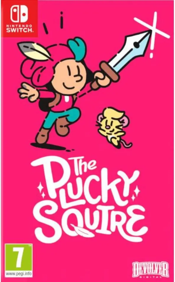 The Plucky Squire Nintendo Switch okładka gry